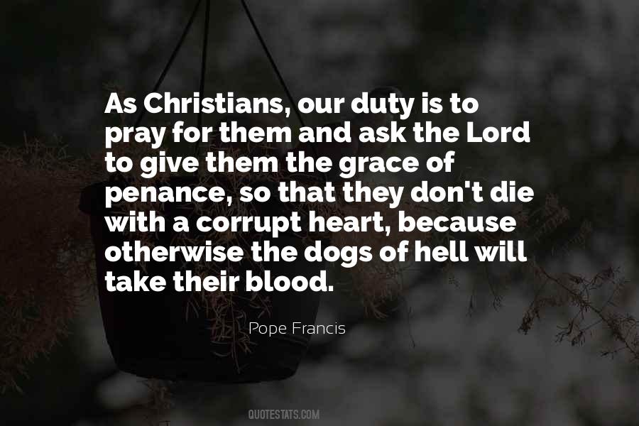 Quotes About Penance #310646