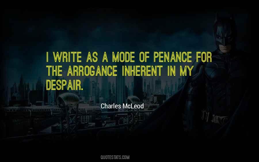 Quotes About Penance #813215