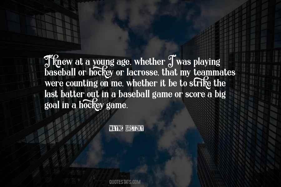 Batter's Quotes #1013905