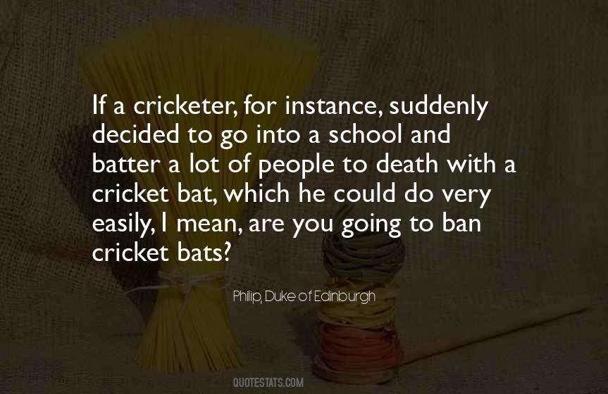 Batter's Quotes #275217