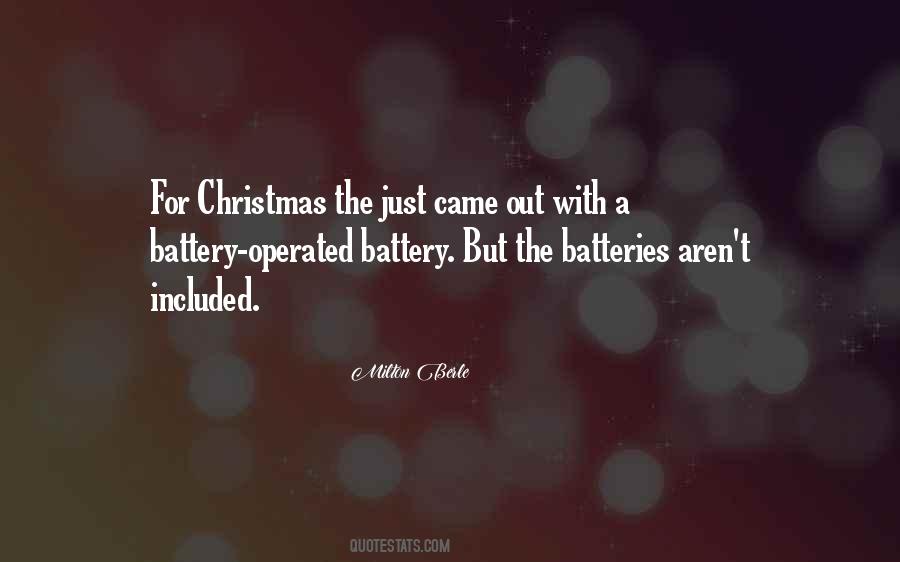 Battery's Quotes #292288