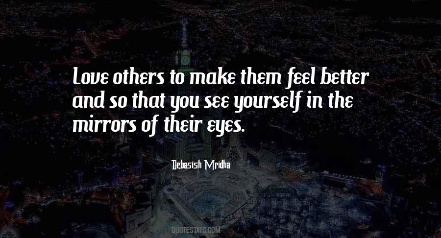 Quotes About Mirrors And Eyes #550464