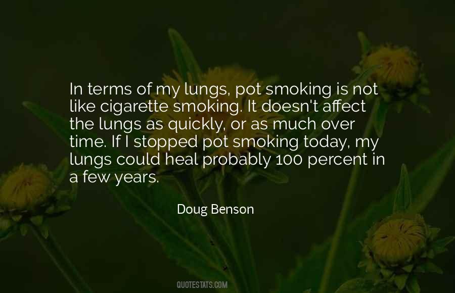 Quotes About Smoking #1193719