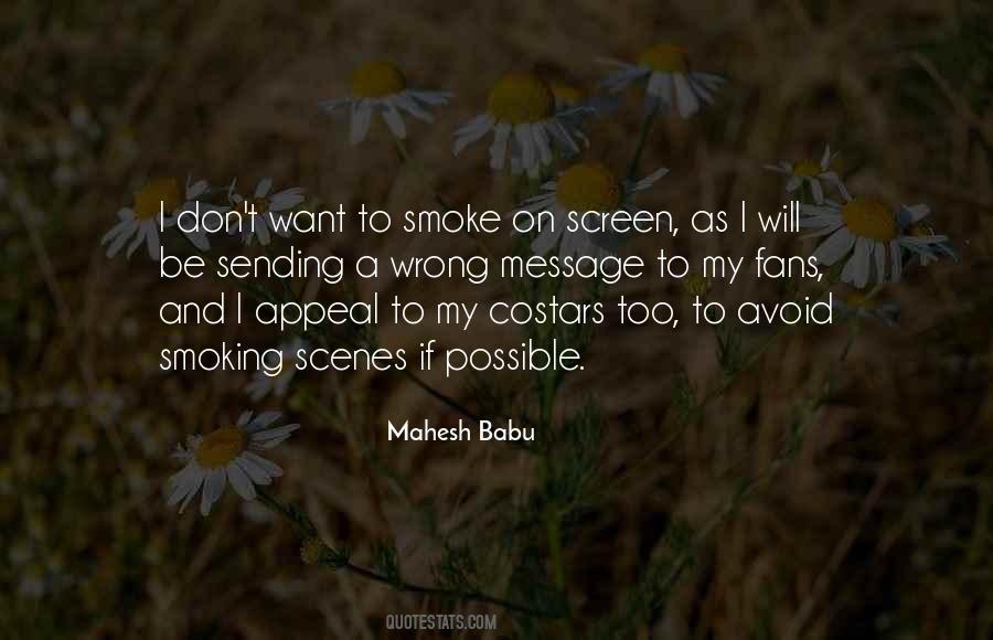 Quotes About Smoking #1420973