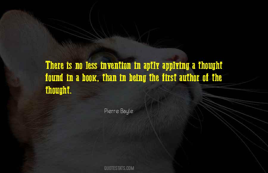 Bayle Quotes #672291