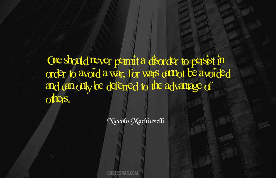Quotes About Order And Disorder #1049419