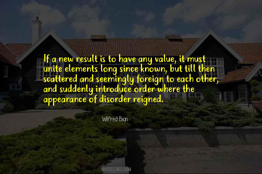 Quotes About Order And Disorder #1100693