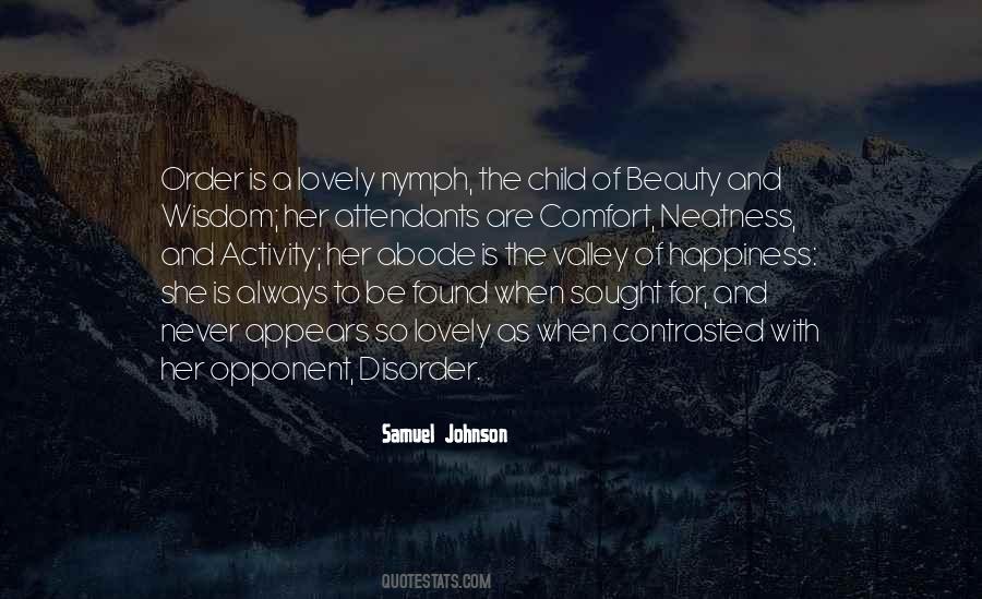 Quotes About Order And Disorder #1195828