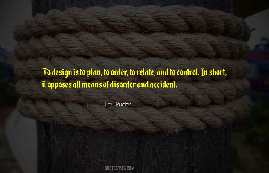 Quotes About Order And Disorder #1448379