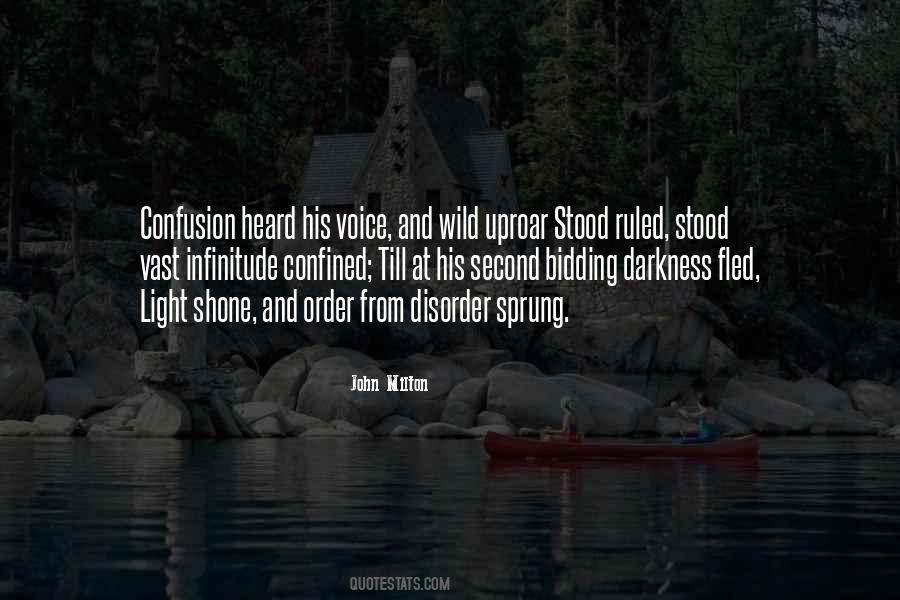 Quotes About Order And Disorder #1823922