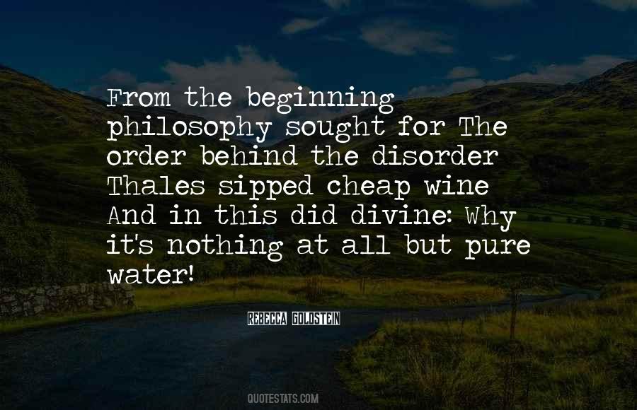 Quotes About Order And Disorder #819650
