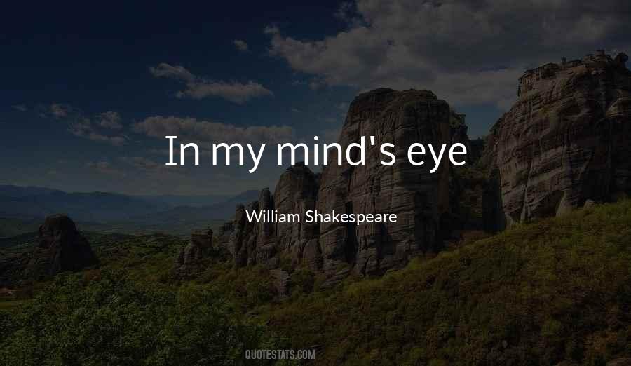 Quotes About Mind's Eye #383891