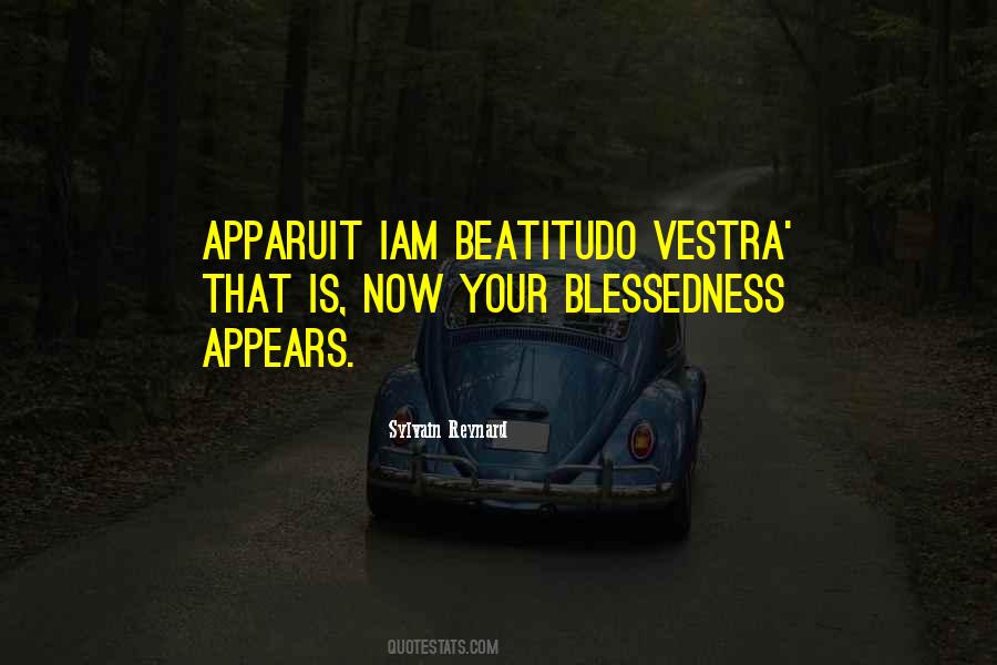 Beatitudo Quotes #82337