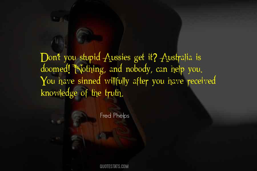 Quotes About Aussies #300438