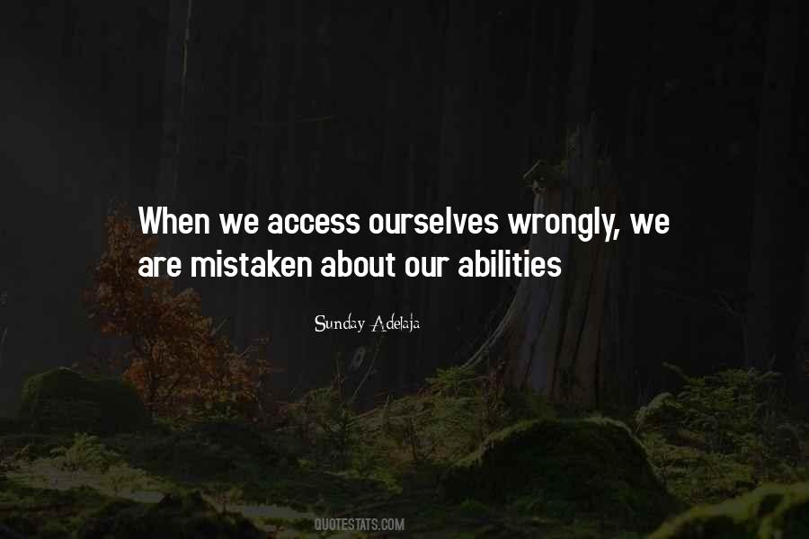 Quotes About Abilities #1241206