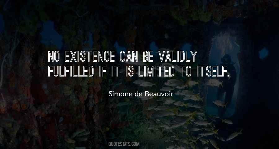 Beauvoir's Quotes #148734