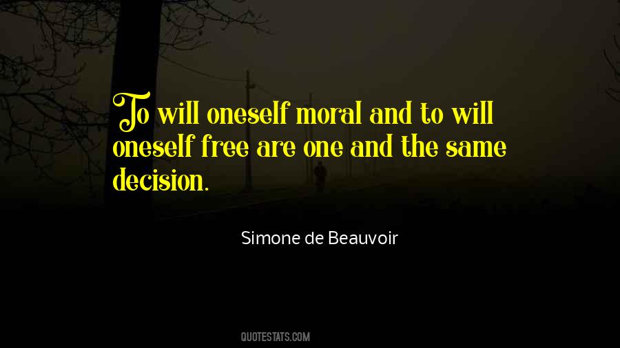 Beauvoir's Quotes #211989