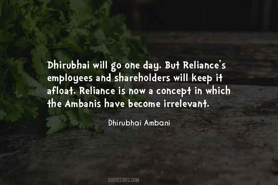 Quotes About Ambani #277384