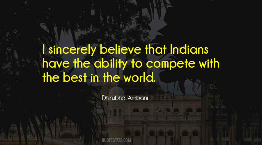 Quotes About Ambani #667651