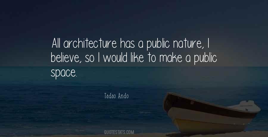 Quotes About Public Space #581389