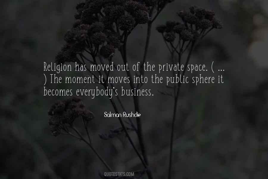 Quotes About Public Space #752607