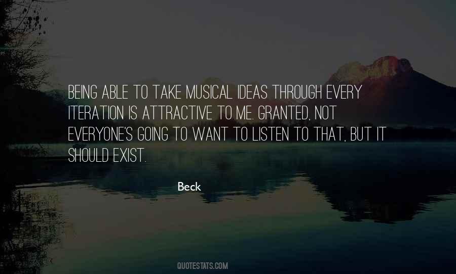 Beck's Quotes #563237