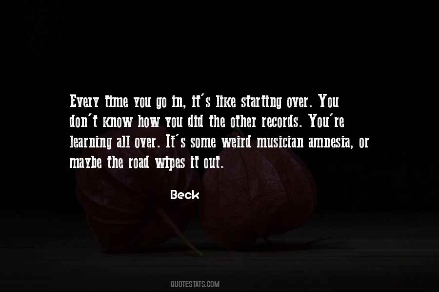 Beck's Quotes #95717