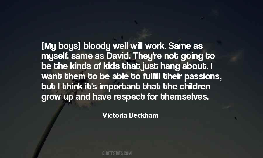 Beckham's Quotes #148400