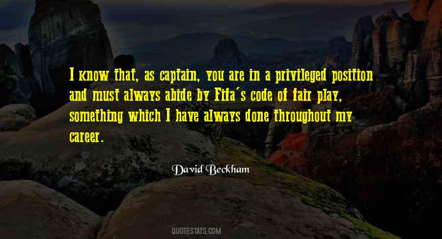 Beckham's Quotes #149785