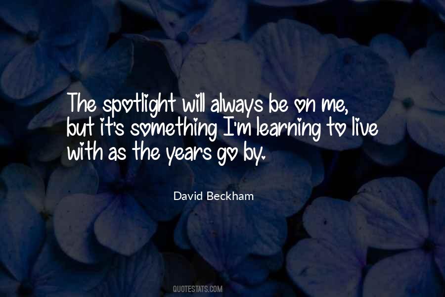 Beckham's Quotes #1583480