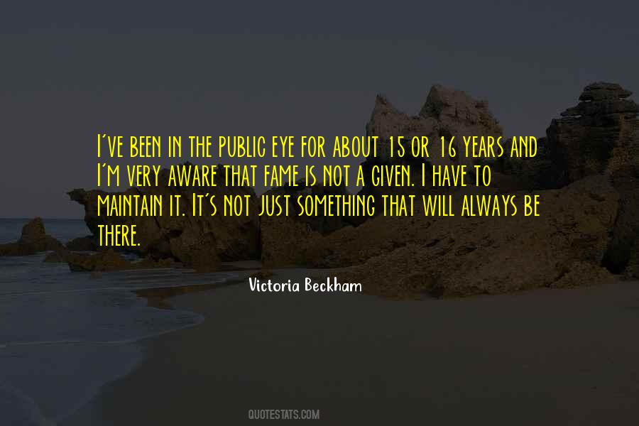 Beckham's Quotes #161383