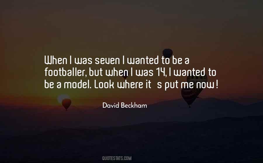 Beckham's Quotes #362796