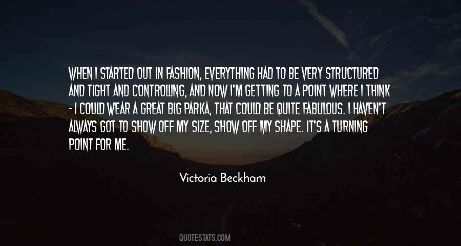 Beckham's Quotes #727364