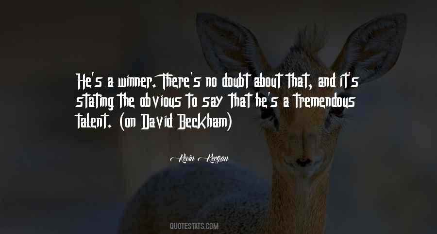 Beckham's Quotes #867902