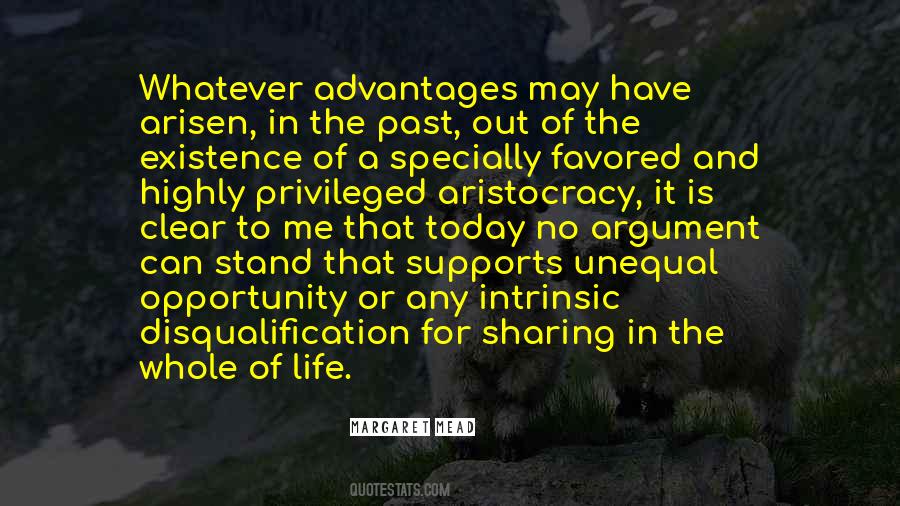 Quotes About Advantages In Life #1209