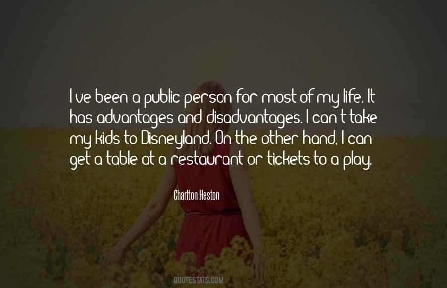 Quotes About Advantages In Life #382186