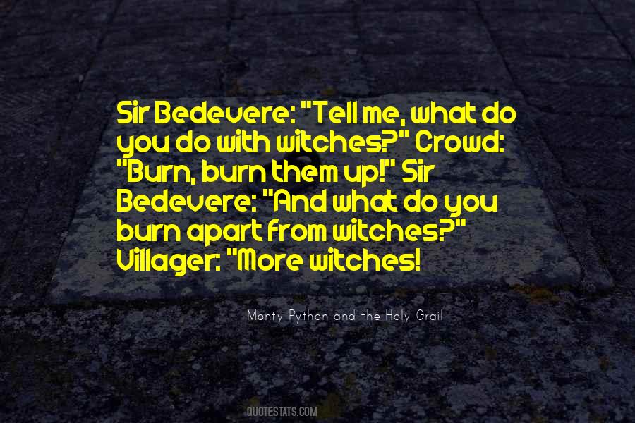 Bedevere Quotes #346655