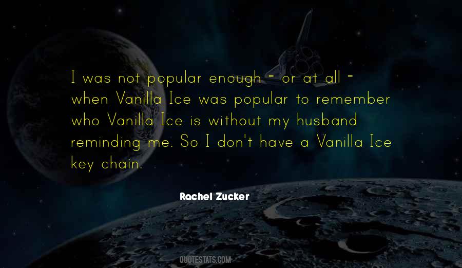 Quotes About Vanilla #589952