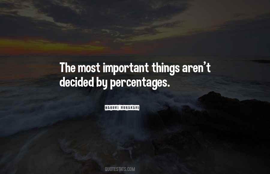 Quotes About Percentages #605839