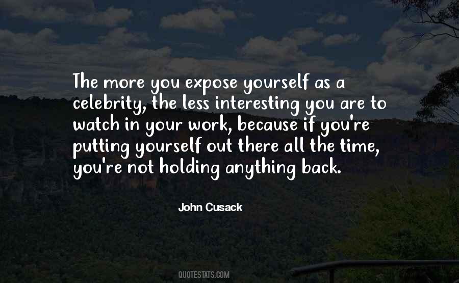 Quotes About Holding Yourself Back #1029612