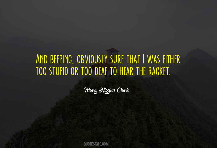 Beeping Quotes #1255930