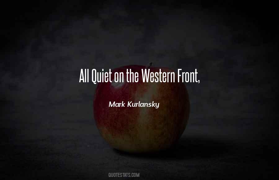 Quotes About All Quiet On The Western Front #1676093