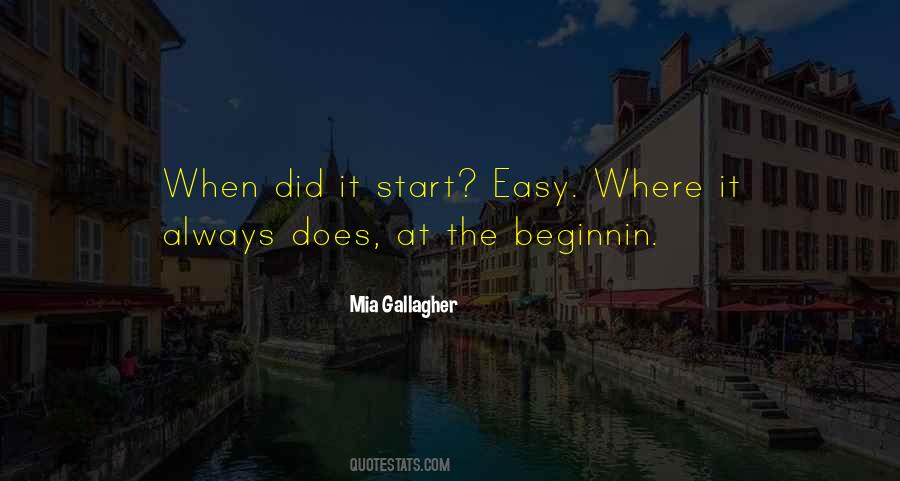 Beginnin Quotes #1319055