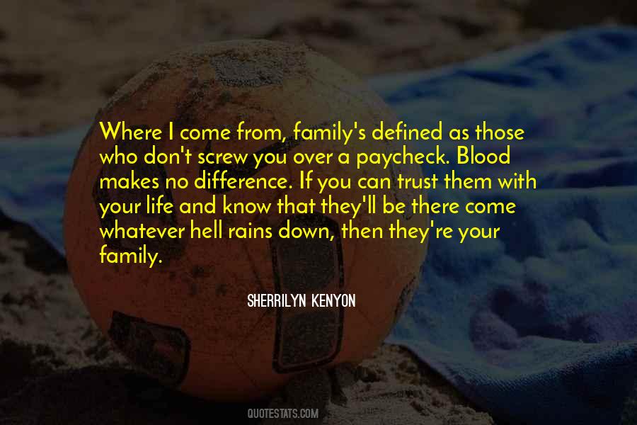 Quotes About Family Will Always Be There #2645