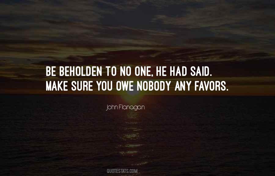 Beholden Quotes #1272649