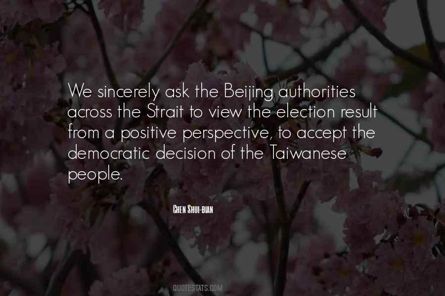 Beijing's Quotes #752946