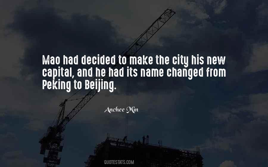 Beijing's Quotes #989344