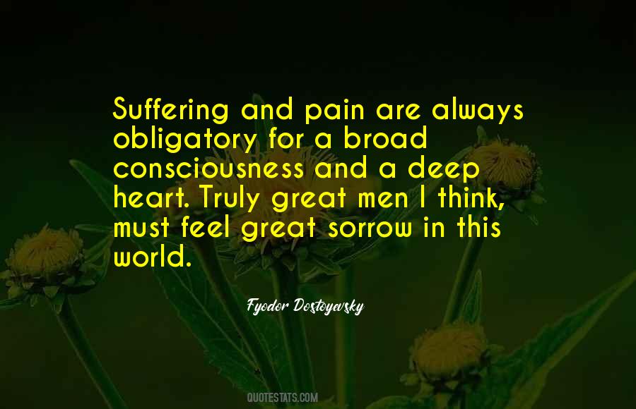 Quotes About Sorrow And Pain #673095