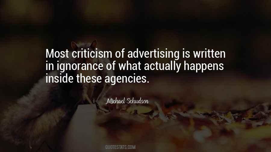 Quotes About Advertising Agencies #824229