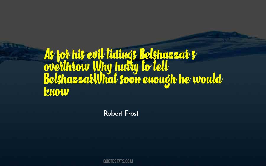 Belshazzar Quotes #518774